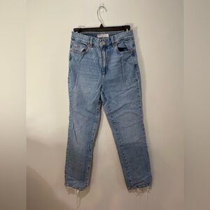 Garage Light Blue High Rise Jeans
